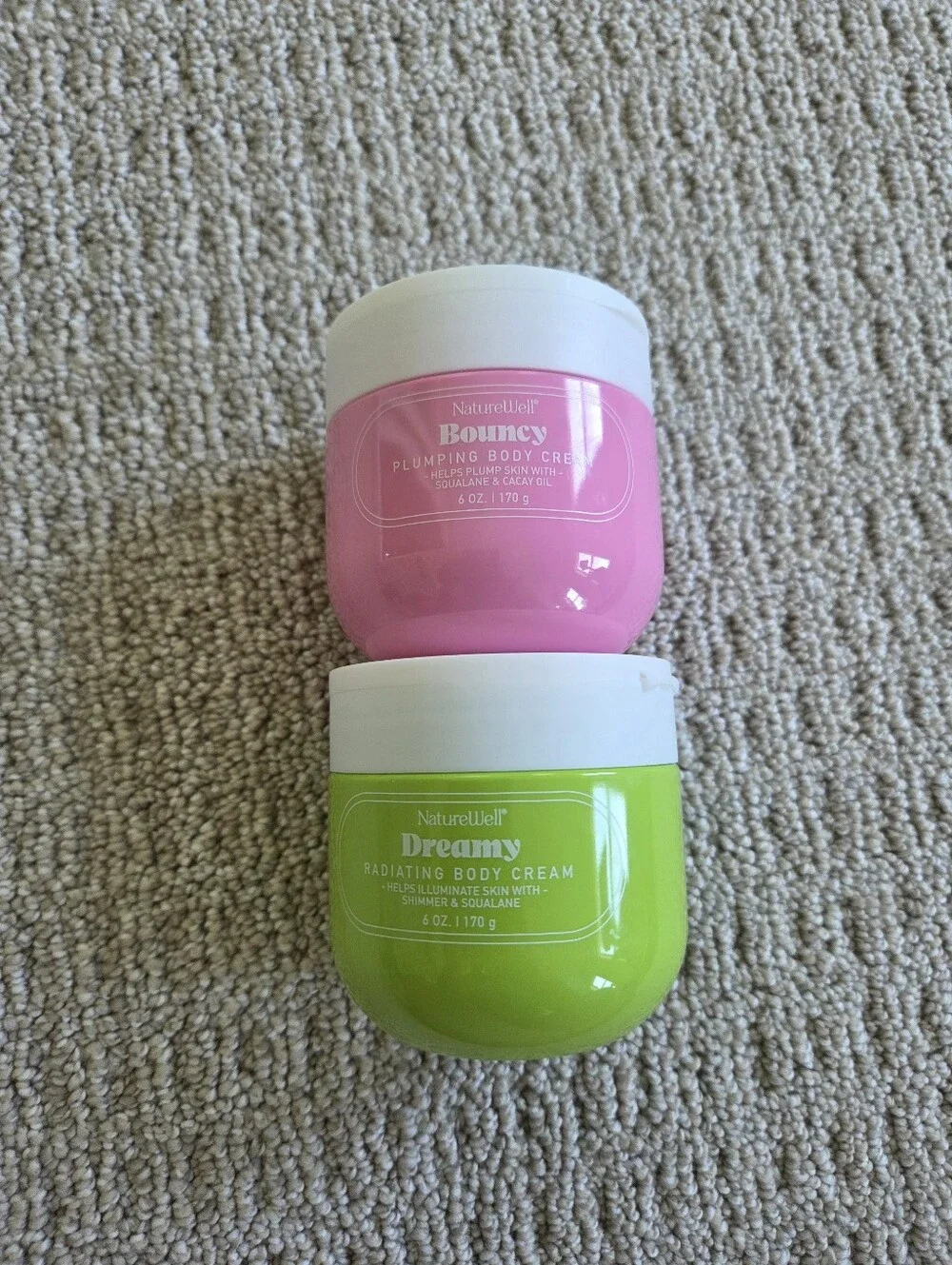 NatureWell Bouncy Plumping & Dreamy Radiating Body Cream Set